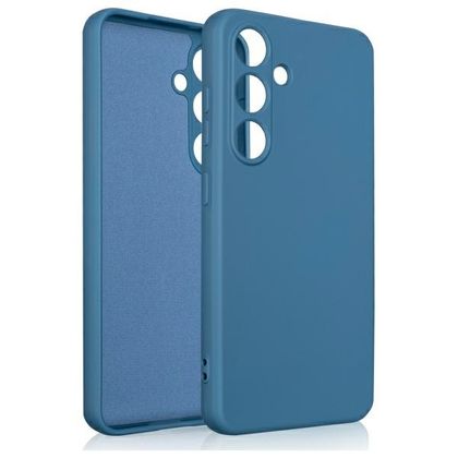 Beline Etui Silicone Samsung S25 niebieski/blue
