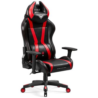 Fotel gamingowy Diablo Chairs X-Horn 2.0 Normal Size czarno-czerwony
