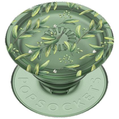 Uchwyt i podstawka do telefonu Popsockets PlantCore Grip Olive zielony 807373