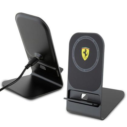 Ferrari ład. indukcyjna FEMFBMALK 15W czarny/black 2023 Collection MagSafe