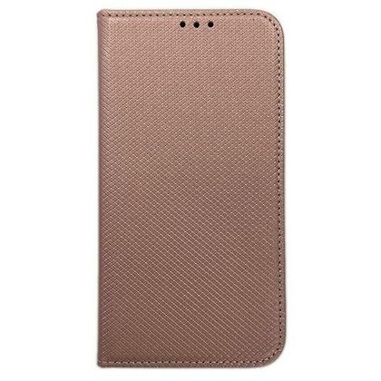 Etui Smart Magnet book Motorola MOTO G735G różowo złoty/rose gold
