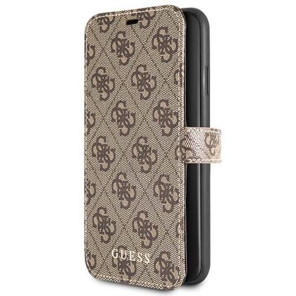 Guess GUFLBKSN654GB iPhone 11 Pro Maxbrown/brązowy book 4G