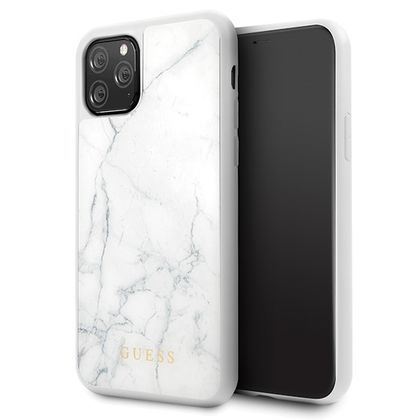 Guess GUHCN58HYMAWH iPhone 11 Probiały/white Marble