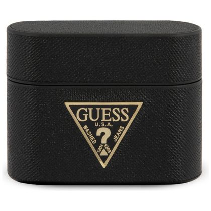 Guess GUACAPVSATMLBK AirPods Pro coverczarny/black Saffiano
