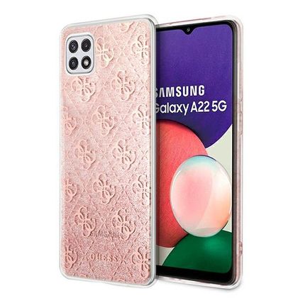 Guess GUHCSA22PCU4GLPI A226 A22 5Gróżowy/pink hardcase