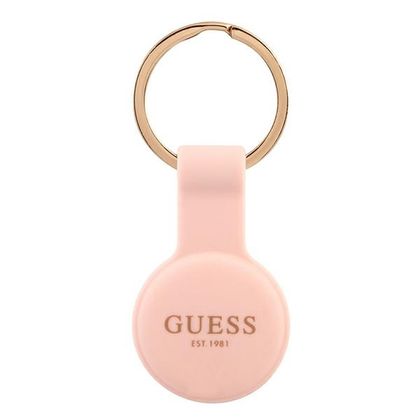 Guess GUATSGEP AirTag caseróżowy/pink Silicone