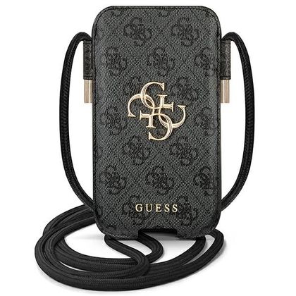 Guess Torebka GUPHL4GMGGR 6,7"szary/grey hardcase 4G Big Metal Logo