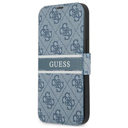 Guess GUBKP13L4GDBL iPhone 13 Pro / 13 6,1" niebieski/blue book 4G Stripe