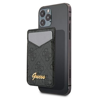 Guess Wallet Card Slot GUWMS4GTLBKMagSafe 4G szary/grey