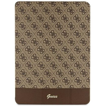 Guess GUFCP12PS4SGW iPad Pro 12.9"brązowy/brown 4G Stripe Allover