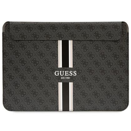 Guess Sleeve GUCS14P4RPSK 14" czarny/black 4G Printed Stripes