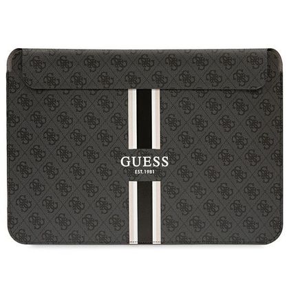 Guess Sleeve GUCS16P4RPSK 16" czarny/black 4G Printed Stripes