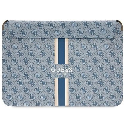 Guess Sleeve GUCS14P4RPSB 14" niebieski/blue 4G Printed Stripes