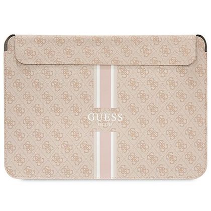 Guess Sleeve GUCS14P4RPSP 14" różowy/pink 4G Printed Stripes