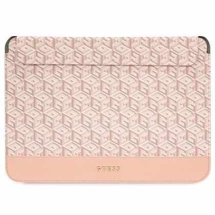 Guess Sleeve GUCS14HGCFSEP 14"różowy/pink GCube Stripes