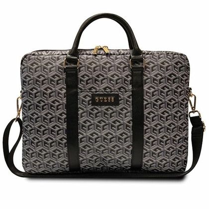 Guess Torba GUCB15HGCFSEK 16"czarny/black GCube Stripes