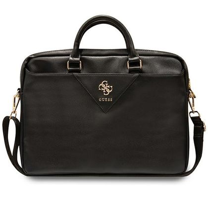 Guess Torba GUCB15ZPGSTEGK 16"czarny/black Triangle 4G