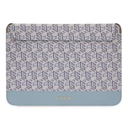 Guess Sleeve GUCS14HGCFSEB 14"niebieski/blue GCube Stripes