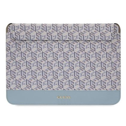 Guess Sleeve GUCS16HGCFSEB 16"niebieski/blue GCube Stripes