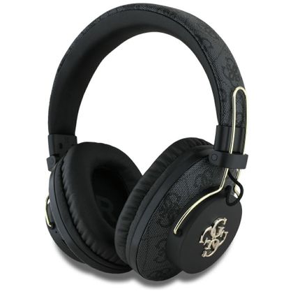 Słuchawki nauszne Guess Bluetooth ENC Metal 4G Logo czarny