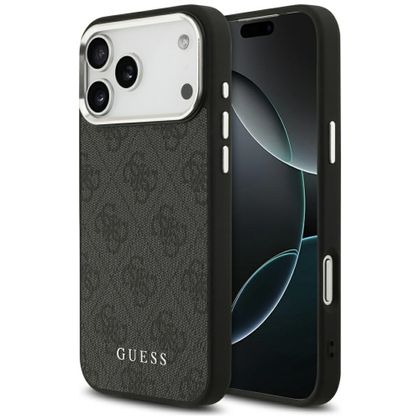 Etui Guess 4G Classic Logo MagSafe do iPhone 17 Pro Max / 18 Pro Max czarny