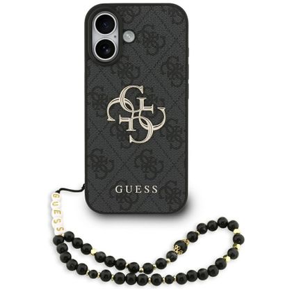 Etui Guess 4G Strap 4G Classic Logo doiPhone 17 czarny
