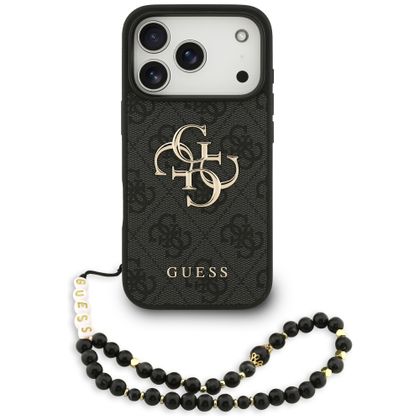 Etui Guess 4G Strap 4G Classic Logo do iPhone 17 Pro / 18 Pro czarny