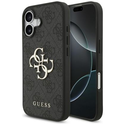 Etui Guess 4G Big Logo do iPhone 17 czarny