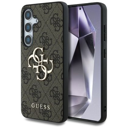 Etui Guess Big 4G Logo Classic Logo do Samsung Galaxy S25+ brązowy