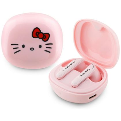 Słuchawki TWS Hello Kitty O Glossy Finish różowy