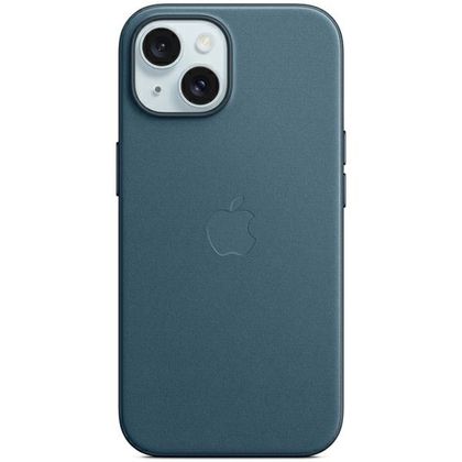 Etui Apple MT4D3ZM/A iPhone 15 Plus / 14Plus 6.7" MagSafe błękit pacyfiku/pacific blue FineWoven Case