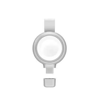 4smarts Ładowarka indukcyjna MFI FastCharger dla Apple Watch srebrna/silver 541000