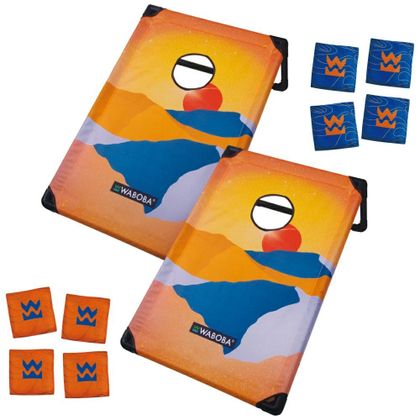 Gra zręcznościowa Waboba Cornhole 2x deska 8x woreczek do rzuczania