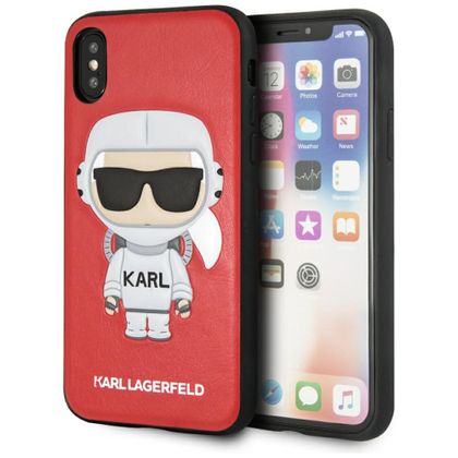 Karl Lagerfeld KLHCPXKSCORE iPhone X/Xshardcase czerwony/red Karl Space Cosmonaut