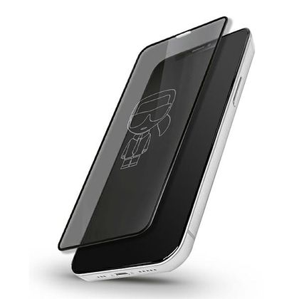 Karl Lagerfeld szkło hartowaneKLSPP12LTR iPhone 12 Pro Max 6,7" Magic Logo
