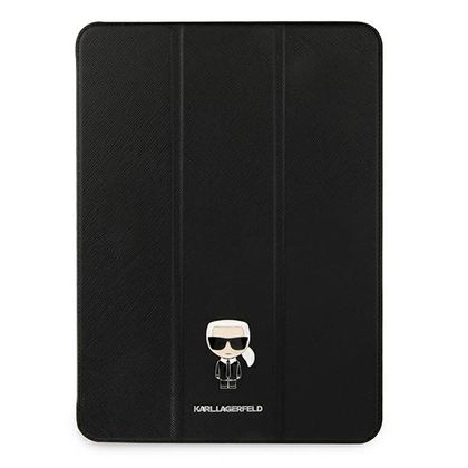 Karl Lagerfeld KLFC12OKMK iPad 12.9" Pro2021 Book Cover czarny/black Saffiano Karl Iconic