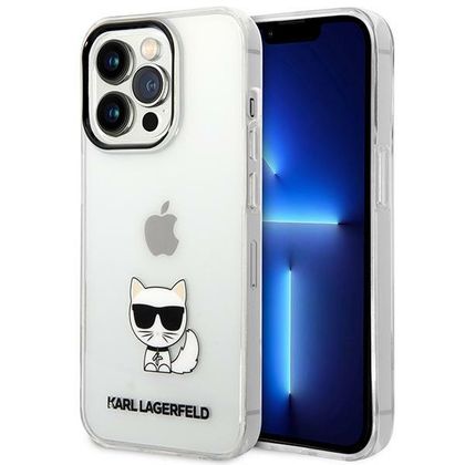 Karl Lagerfeld KLHCP14XCTTR iPhone 14Pro Max 6,7" hardcase przeźroczysty/transparent Choupette Body