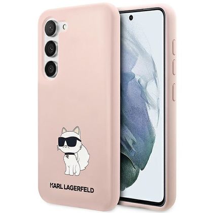 Karl Lagerfeld KLHCS23SSNCHBCP S23 S911hardcase różowy/pink Silicone Choupette
