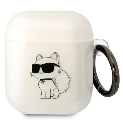 Karl Lagerfeld KLA2HNCHTCT Airpods 1/2cover transparent Ikonik Choupette