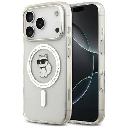 Etui Karl Lagerfeld IML Choupette MagSafe do iPhone 17 Pro / 18 Pro przezroczysty
