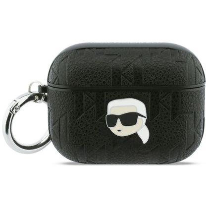 Etui Karl Lagerfeld Monogram Karl Head do AirPods Pro 3 czarny