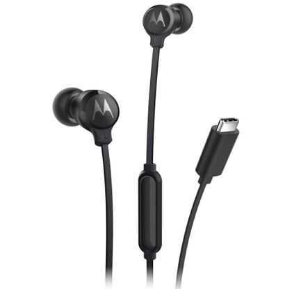 Słuchawki douszne Motorola Earbuds 3C-S USB-C czarny