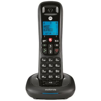 Telefon stacjonarny bezprzewodowy Motorola CD4001 czarny