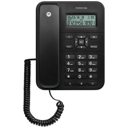 Telefon stacjonarny Motorola CT202 czarny
