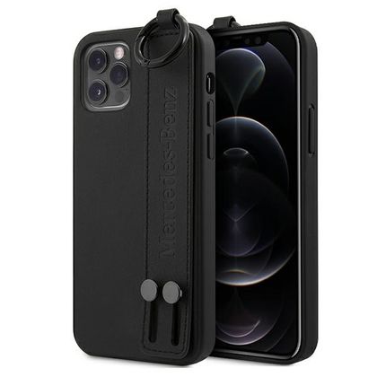 Mercedes MEHCP12LLSSBK iPhone 12 Pro Max6,7" czarny/black hardcase Strap Line