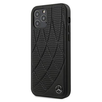 Mercedes MEHCP12MDIQBK iPhone 12/12 Pro6,1" czarny/black hardcase Bow Line