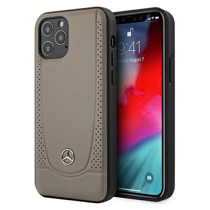 Mercedes MEHCP12MARMBR iPhone 12/12 Pro6,1" brązowy/brown hardcase Urban Line