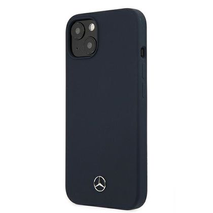 Mercedes MEHCP13MSILNA iPhone 13 / 14 / 15 6.1" granatowy/navy hardcase Silicone Line