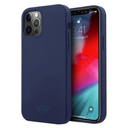 Mini MIHCP12LSLTNA iPhone 12 Pro Max6,7" granatowy/navy hard case Silicone Tone On Tone