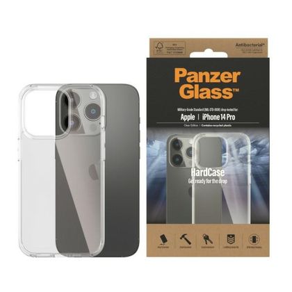 PanzerGlass HardCase iPhone 14 Pro 6,1"Antibacterial Military grade transparent 0402